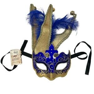 Venetian Italian Masquerade Mask Handmade in Italy Adult OSFM
